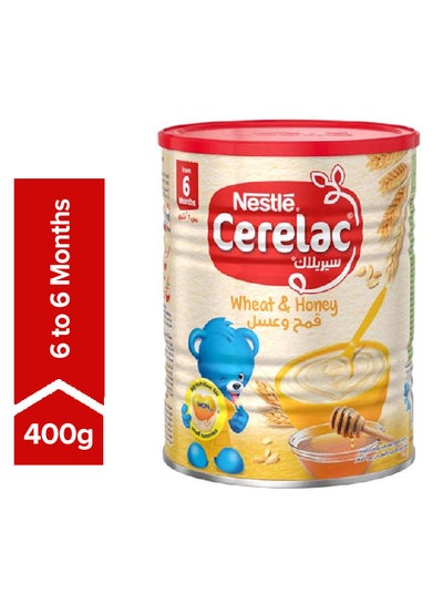 Buy Wheat And Honey Infant Cereals 400grams in UAE