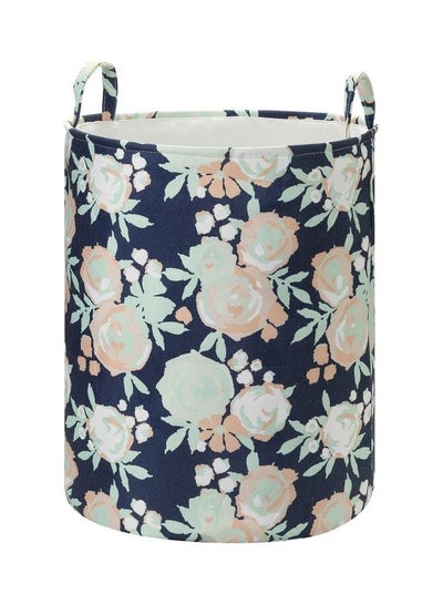 Buy Round Laundry Basket Multicolour 40x50cm in Saudi Arabia