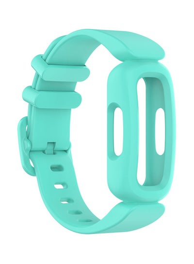 Buy Replacement Silicone Band For Fitbit Ace 3 Teal in Saudi Arabia