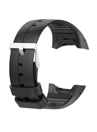 Buy Silicone Band For Polar M430 Black in Saudi Arabia