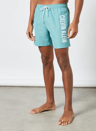 Medium Drawstring Swim Shorts Light Blue price in UAE, Noon UAE