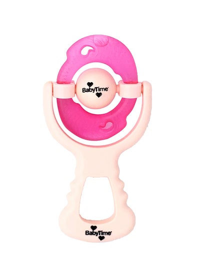 Buy Rattle & Water Teether pink in Egypt
