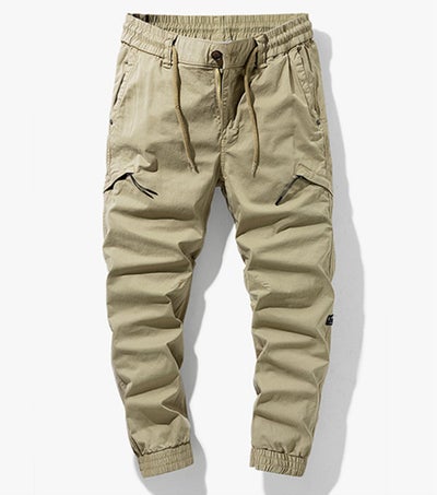 Buy Casual Stylish Pants Khaki in Saudi Arabia