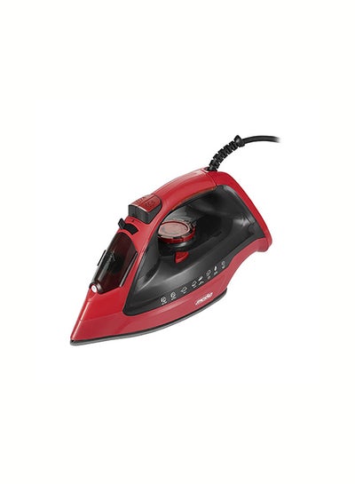 Buy Germany technology steam iron ceramic non stick 200.0 ml 3000.0 W 5031 Red/Black in UAE