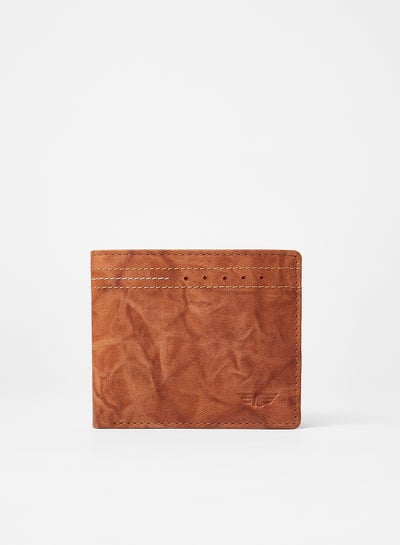 Buy Casual Fold Men's Wallet Tan in Saudi Arabia