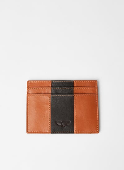 Buy Casual Card Holder Dark Tan in Saudi Arabia