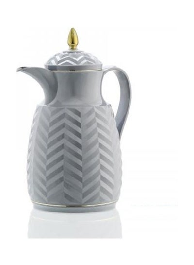 Buy Modern Design Attractive Thermos Grey 15 x 10 x 20cm in Saudi Arabia