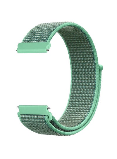 Buy Replacement Nylon Loop Band For Smartwatch Green in Saudi Arabia