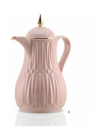Buy Attractive Thermos With Modern Design Pink 17x12x25cm in Saudi Arabia