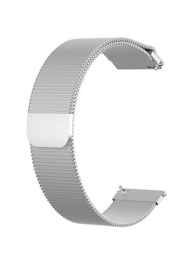 Buy Milanese Replacement  Band For 20mm Watches Silver in Saudi Arabia