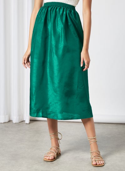 Buy Comfortable Stylish Skirt Sea Green in Saudi Arabia