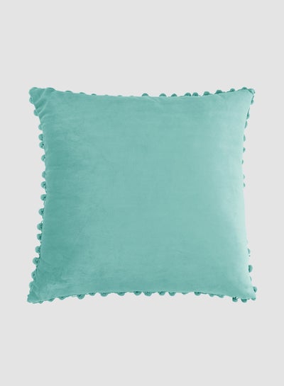 Buy Velvet Cushion  with Pom-poms, Unique Luxury Quality Decor Items for the Perfect Stylish Home in Saudi Arabia