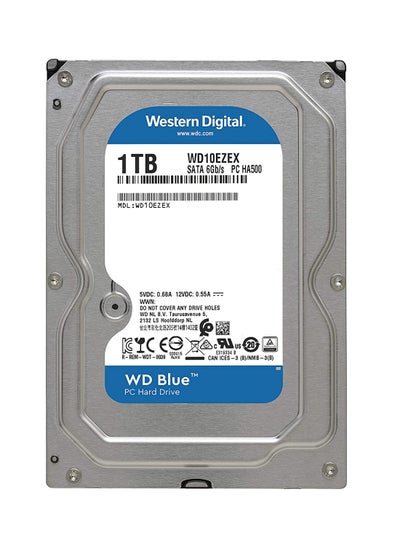 Buy Blue 1TB Desktop Hard Disk Drive - 7200 RPM SATA 6Gb/s 64MB Cache 3.5 Inch 1.0 TB in Saudi Arabia