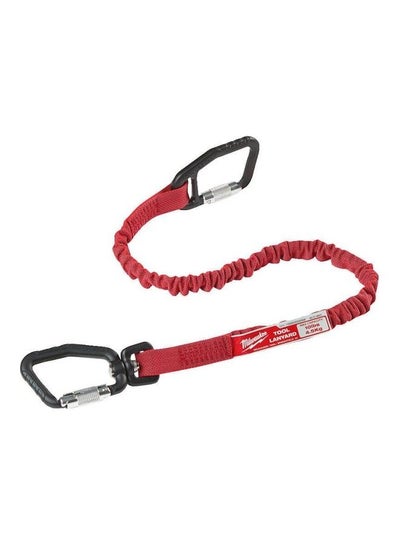 Buy Quick-Connect Locking Tool Lanyard Red/Black 25x20x15cm in UAE