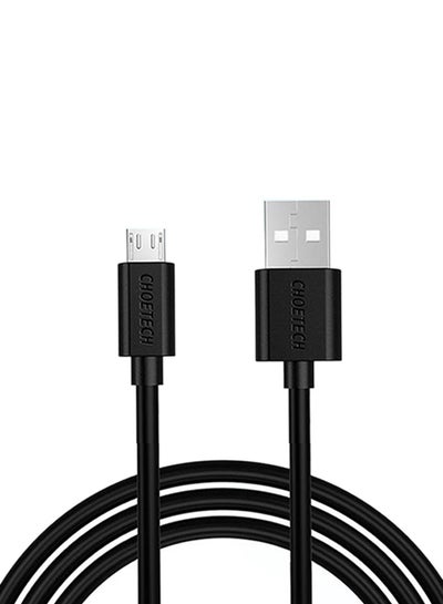 Buy USB-A To Micro USB Cable 1.2m 3A Black in Egypt