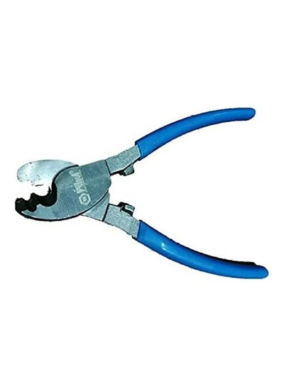 Buy Chrome Vanadium Steel Cable Wire Cutter Silver/Blue in UAE