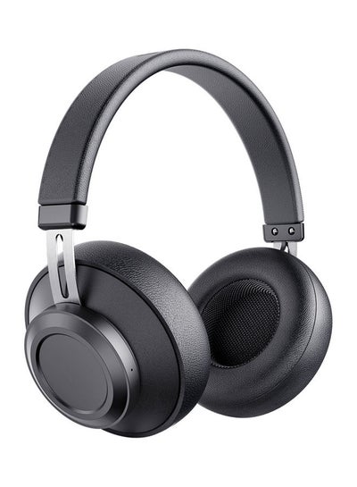 Buy BT5 Wireless Over Ear Headset Black in UAE