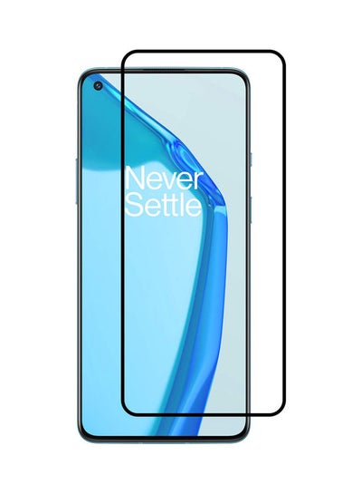 Buy Ultimate 3D Tempered Glass Screen Protector for OnePlus 9R Clear/Black in UAE