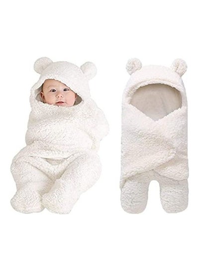 Buy Ultra-Soft Plush Essential Baby Swaddle Blanket in UAE