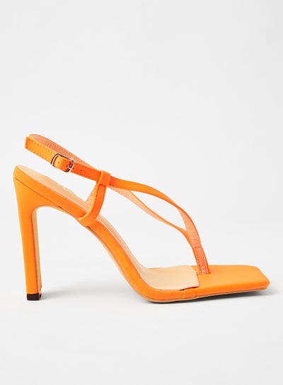 Slingback High Heel Sandals Orange price in UAE | Noon UAE | kanbkam