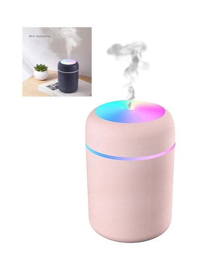 Buy Aroma Air Spray USB Mini Portable Ultrasonic Humidifier Pink in UAE