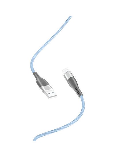 Buy Cable Nb158 Usb-Lightning 1,0 M 2,4A Blue in Egypt