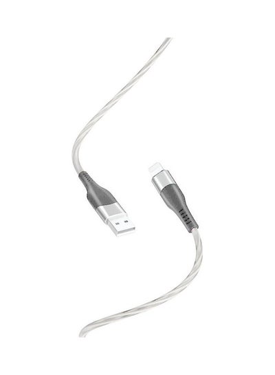 Buy Cable Nb158 Usb-Lightning 1,0 M 2,4A Grey in Egypt