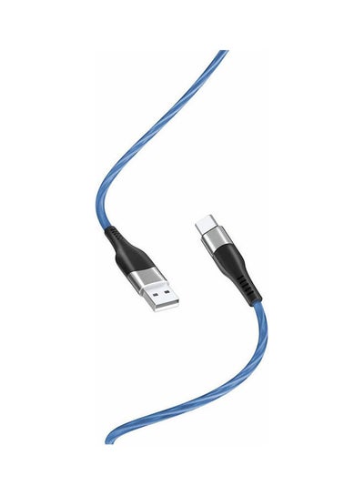 Buy Cable Nb158 Usb-Usb-C 1,0 M 2,4A Blue in Egypt