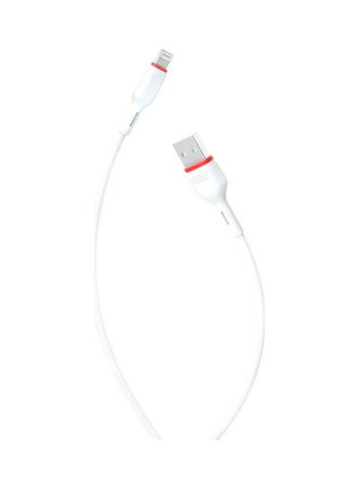 Buy 2.4A Bowling Usb Cable Apple White in Egypt