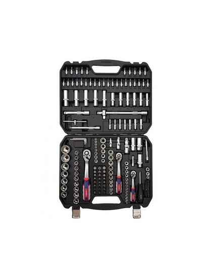 Buy Socket Set 94 Pieces Hexagon Black 32cm in Egypt