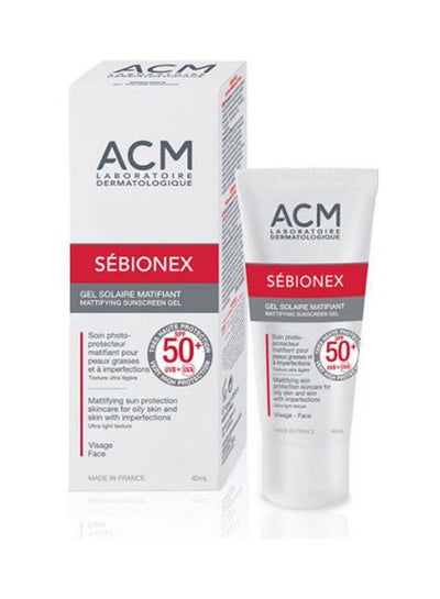 Buy Sebionex Spf50+ Gel White 40ml in Egypt