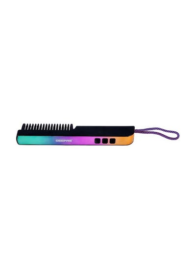 Buy Rechargeable Hair Brush, Cordless- GHBS86056, Ceramic Coating Floating Plate, 1.5-2 Hours Charging Time And More Than 25 Minutes Run Time, Ergonomic Grip Handle Multicolour 29cm in Saudi Arabia