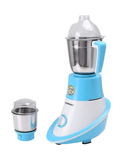 Buy Plastic Mixer Grinder 2.0 L 600.0 W OMSB2218 Blue/White in Saudi Arabia