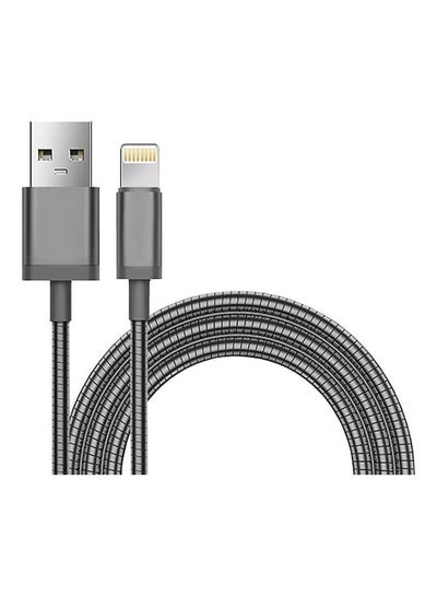 اشتري كابل من USB Type-A إلى لايتنينج رمادي في الامارات