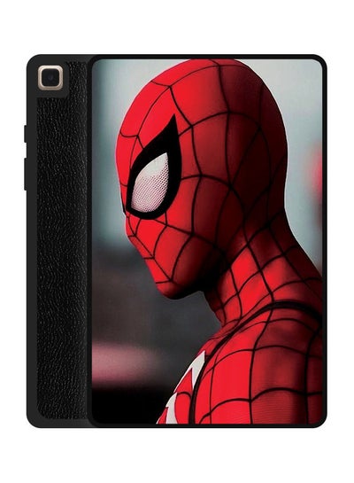 Buy Protective Flip Case Cover For Samsung Galaxy Tab A7 Lite 2021 8.7 Inches with Auto Wake/Sleep Spider Man Side Face Space Planets Stars in UAE