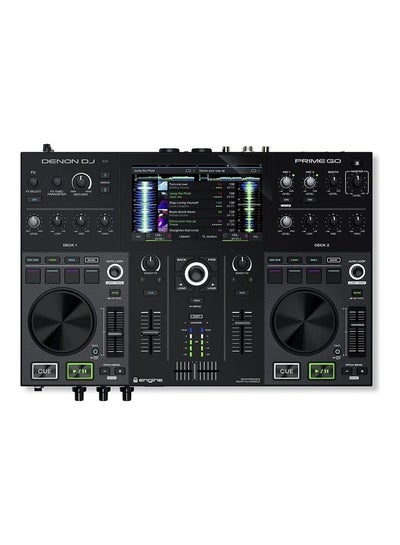 Buy Prime Go 2-Deck Rechargeable Smart DJ Console With Touchscreen PRIME GO Black in Egypt