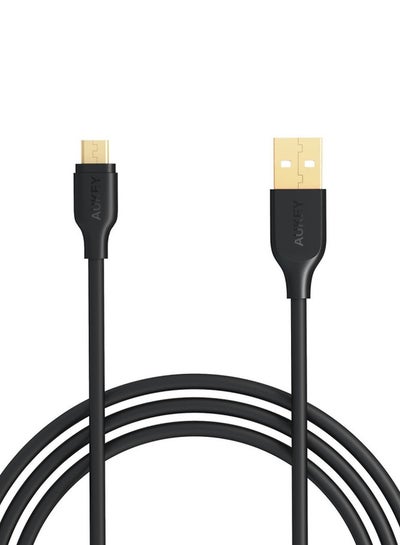 Buy USB-A To Micro USB PVC Cable,CB-MD1 Black in Egypt
