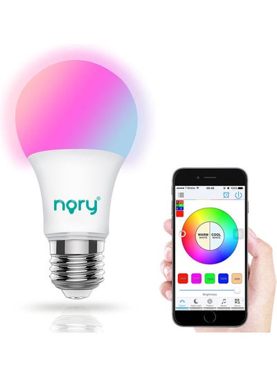 Buy Smart Led Wi-Fi Bulb 9W Multicolour 6x10.8cm in Saudi Arabia