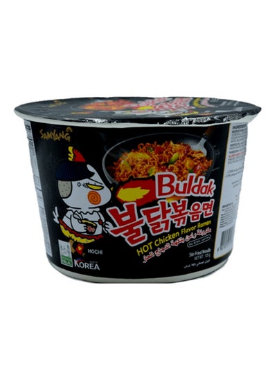 Buy Buldak Ramen Hot Chicken Flavor Big Bowl 105grams in UAE
