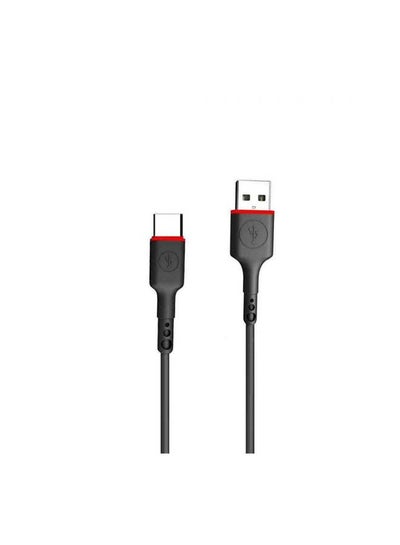 Buy Mobile_Phone_Chargers Cable Type-C Black in Egypt