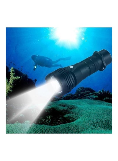 Buy 10W L2 Waterproof Torch LED Flashlight 1000LM For Outdoor Diving in UAE