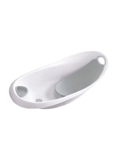 Buy Baby Bath Tub With Plug - White in Saudi Arabia