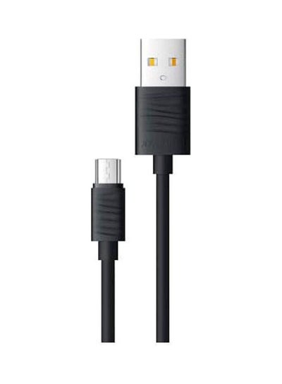 Buy Micro Data Cable Fast Charge For Mobile Phones Black in Egypt