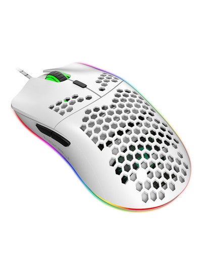 Buy Wired Gaming Mouse White in Saudi Arabia