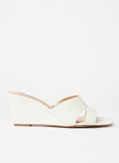 Buy Elessia Wedge Sandals White in UAE