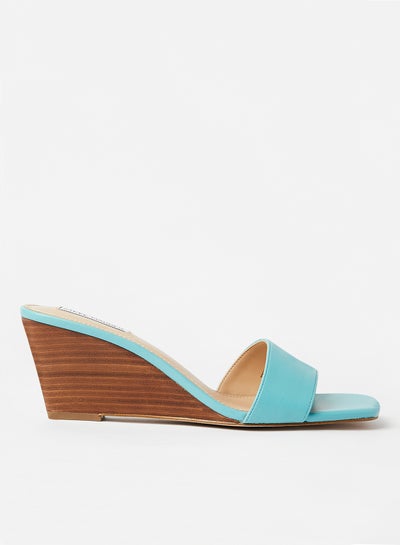 Buy Redah Wedge Sandals Blue in UAE