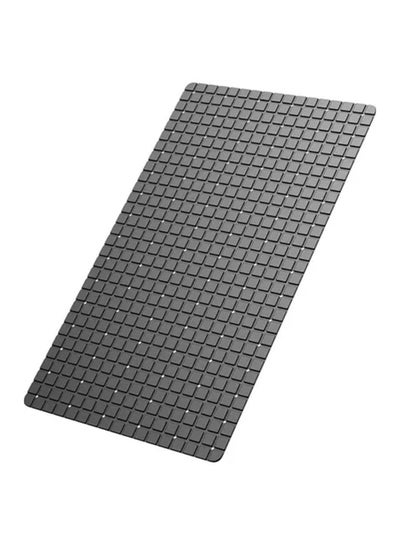 Buy Non Slip Shower Mat Black 78 x 35cm in Saudi Arabia