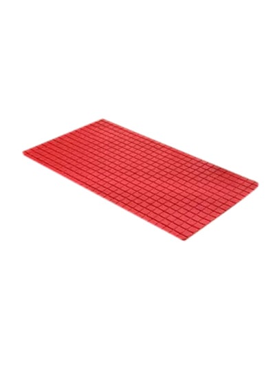 Buy Non Slip Shower Mat Red 78 x 35cm in UAE