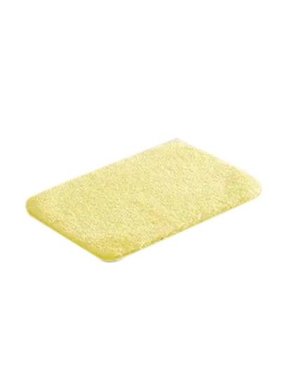 اشتري Water Absorbent Non Slip Bath Mat أصفر 75 x 45سم في الامارات