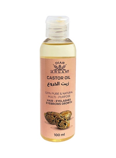 Buy Castor Oil For Face Body And Hair 100ml in Saudi Arabia